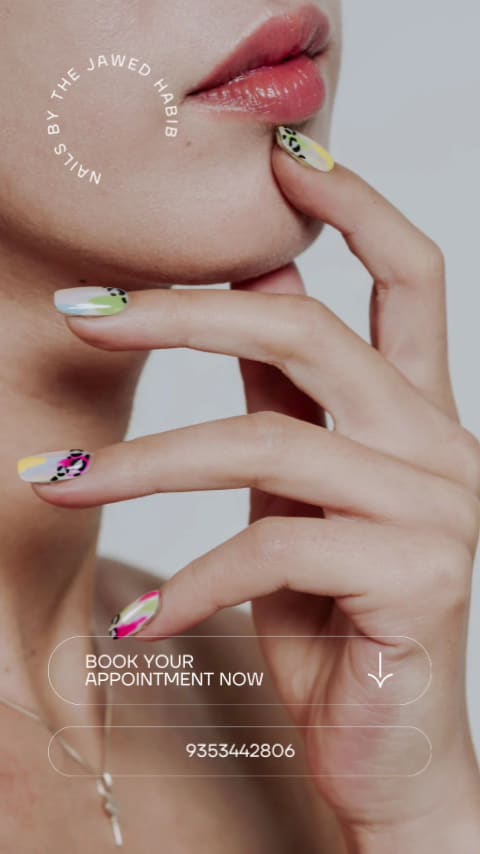 Nail Art · Nail art weekday offer at The Jawed Habib Luxury Salon, Bagalur — Bangalore North