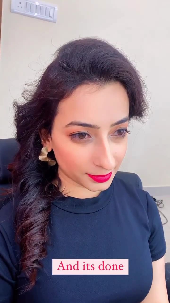 Saree / Party · Party makeup at The Jawed Habib Luxury Salon, Bagalur — Bangalore North