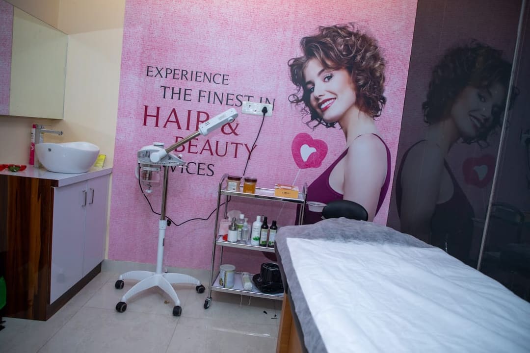 Skin · Private skin treatment room at The Jawed Habib Luxury Salon, Bagalur